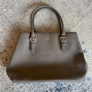 Kate Spade leather bag (gray)